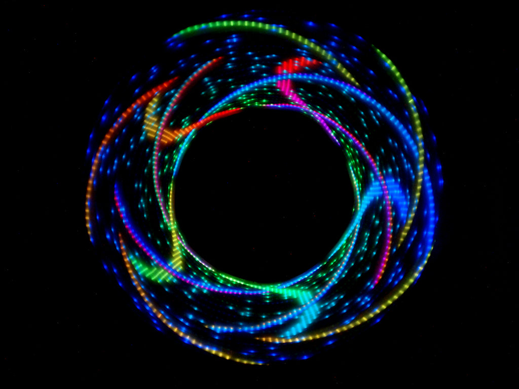 Atomic V LED Hoops