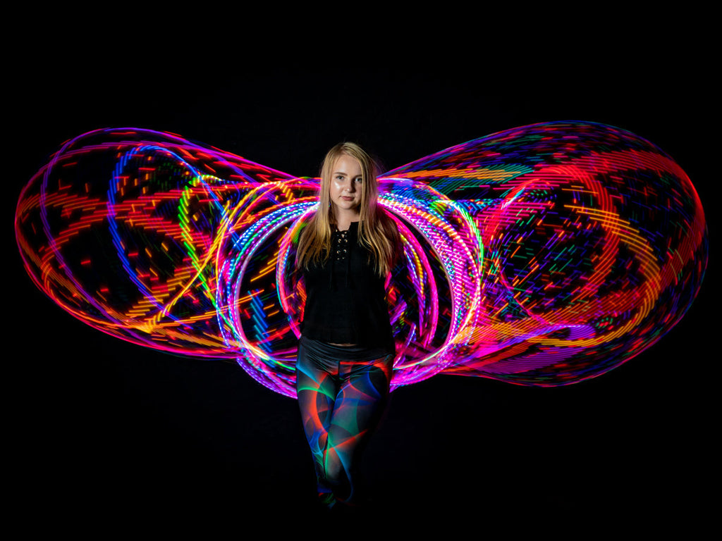 Atomic V LED Hoops
