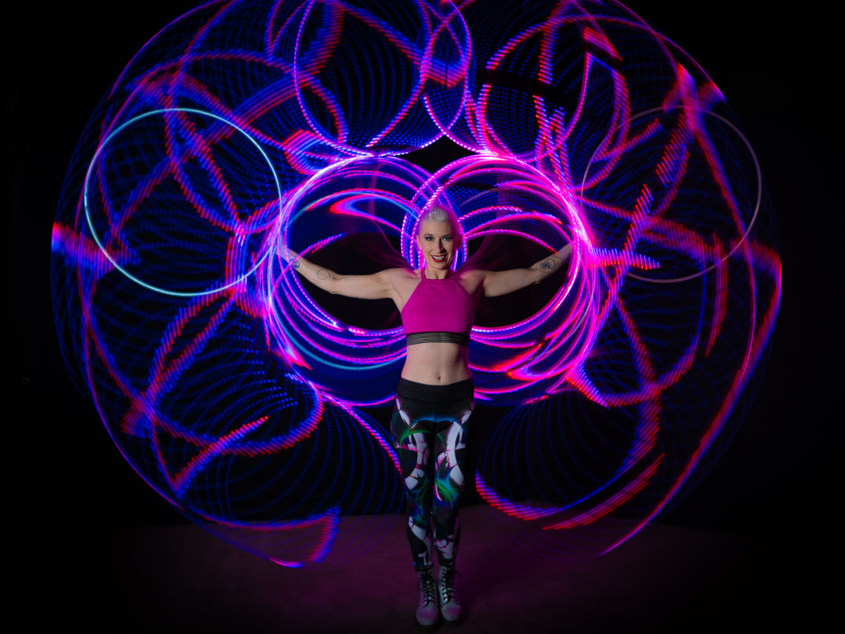 Atomic V LED Hoops