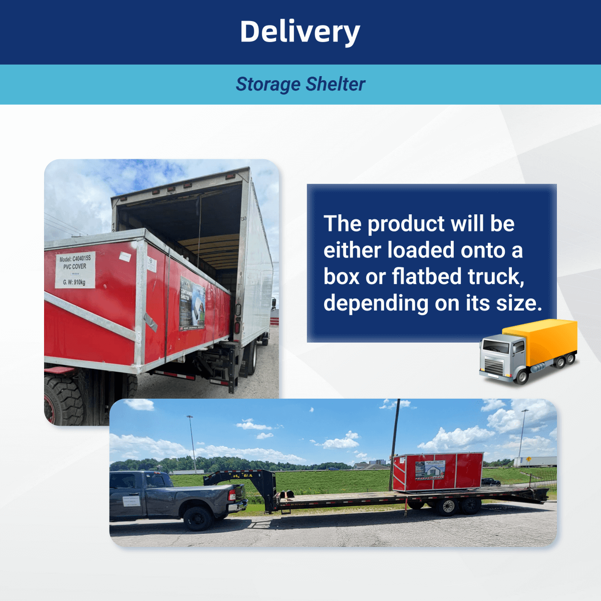 W30'xL65'xH15' Single Truss Arch Storage Shelter